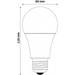 Avide Value LED Globe E27 12W 4000K Λάμπα LED